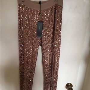 BCBG iconic sequin leggings